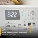 Whirlpool® 5.2 Cu. Ft. I.E.C. Ventless All In One Washer Dryer WFC682CLW
