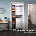 Whirlpool® 3.4 cu.ft. Compact Electric Dryer with AccuDry™ Drying System LDR3822PQ