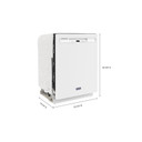 Maytag® Stainless steel tub dishwasher with Dual Power Filtration MDB4949SKW