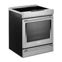 Kitchenaid® 30-Inch 4-Element Induction Slide-In Convection Range with Air Fry KSIS730PSS
