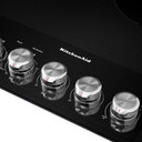Kitchenaid® 36" Electric Cooktop with 5 Elements and Knob Controls KCES556HBL