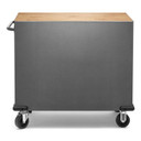 Gladiator® Premier 41 inch (104.1 cm) 9-drawer Mobile Tool Workbench with Solid Wood Top GAMT41HWJG
