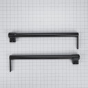 Top Freezer Refrigerator Handle Kit, Black W10721893
