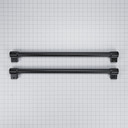 French Door Refrigerator Handle Kit, Black W10716733