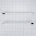 Refrigerator Top Freezer Handle Kit, White W10721892