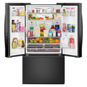 Whirlpool® 36-Inch French Door Refrigerator with Interior Water Dispenser - 31 cu. ft. WRFF3336SB