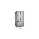 Whirlpool® 36-Inch French Door Refrigerator with Interior Water Dispenser - 31 cu. ft. WRFF3336SZ