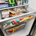 Whirlpool® 36-inch Full Depth Side-by-Side Refrigerator with Prep &amp; Store Bins WRSF6536RZ
