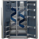Maytag® 36-inch Wide Counter-Depth Side-by-Side Refrigerator with Arctic Blue Interior - 20.8 Cu. Ft. MRSC6636RZ