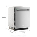 Kitchenaid® 360° Max Jets™ Third Rack Dishwasher with Advanced ProDry™ System, 44 dBA KDTS624SPS