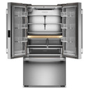Kitchenaid® 24 cu. ft. 36-Inch Width Counter-Depth French Door Refrigerator with Interior Dispense KRFC236SPS
