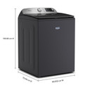Maytag® 6.0 Cu. Ft. Top Load Agitator Washer with Extra Power and Smart Appliance MTW6205RF