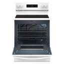 Whirlpool® 30-inch Electric Range with Air Cooking Technology YWFES4530SW