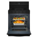 Whirlpool® 30-inch Gas Range with Air Cooking Technology WFGS5730SB