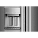 Kitchenaid® 29.4 Cu. Ft. 48" Built-In Side-by-Side Refrigerator features Exterior Water and Ice Dispenser with Measured Fill KBSD748SPS