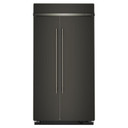 Kitchenaid® 25.5 Cu. Ft. 42" Built-In Side-by-Side Refrigerator with Platinum Interior KBSN742SBE