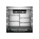 Kitchenaid® 24.2 Cu. Ft. 42"" Built-In French Door Bottom Mount Refrigerator with Platinum Interior KBFN542SPS