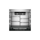 Kitchenaid® 24.2 Cu. Ft. 42"" Built-In French Door Bottom Mount Refrigerator with Platinum Interior KBFN542SPS