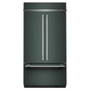 Kitchenaid® 24.2 Cu. Ft. 42" Built-In French Door Bottom Mount Refrigerator with Platinum Interior KBFN542SJP