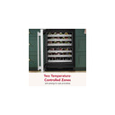 Kitchenaid® 24" Undercounter Wine Cellar with Full-Extension Metal-Front Racks KUWL324SSB