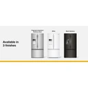Whirlpool® 36-inch Wide True Counter Depth 3-Door French Door Refrigerator - 23.4 cu. ft. WRFC5036RV