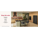 KitchenAid® 36-inch Wall-Mount, 4-Speed Canopy Hood KVWC736SBE