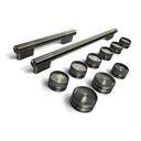 Black Ore Handle and Knob Hardware Accessory Kit for KitchenAid® 48" Commercial-Style Induction Range W11774743