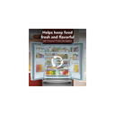 Kitchenaid® 20 Cu. Ft. 36-Inch Counter-Depth French Door Refrigerator with Internal Water Dispenser KRFC136SPS