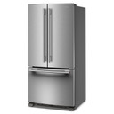 Kitchenaid® 22 Cu. Ft. 33-Inch Standard-Depth French Door Refrigerator with Internal Water Dispenser KRFF333SPS