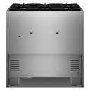 Kitchenaid® 36-Inch 6 Burner Commercial-Style Dual Fuel Range with No Preheat Air Fry Mode KFDS936SDC