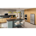 Kitchenaid® 19 Cu. Ft. 30-Inch Standard-Depth Bottom Mount Refrigerator with Left Door Swing KRBL130SPS