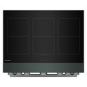 Kitchenaid® 36-Inch 6-Element Induction Freestanding Commercial-Style Range with Air Fry KFIS936SJP