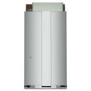 Kitchenaid® 24.2 Cu. Ft. 42" Built-In Panel-Ready French Door Bottom Mount Refrigerator with Platinum Interior KBFN542TPA