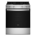 Whirlpool® 30-inch Gas Smart Range with No Preheat Mode and Steam Clean WSGS3330TS