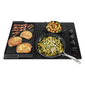 Maytag® 30-Inch Electric Cooktop with Reversible Grill and Griddle MEC8830HB