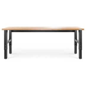 Gladiator® 8' (243.8 cm) Wide Adjustable Height Hardwood Workbench GAWB08HWEG