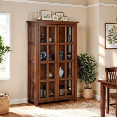 LH Home Irish Coast Display Cabinet in room setting