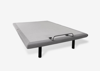 Bedgear Flex LS adjustable base positioned flat