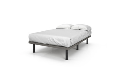 Beaudoin Level Deluxe platform bed frame with mattress