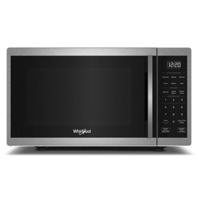 Whirlpool® 0.9 cu. ft. Stainless Steel Countertop Microwave With Steam Clean - 900 watt WMCS3019RS