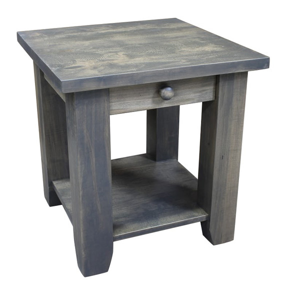 ASB Conestoga Dakota end table with shelf and drawers