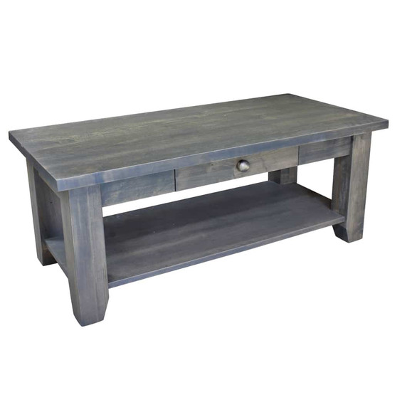 ASB Conestoga Dakota coffee table with shelf and drawers