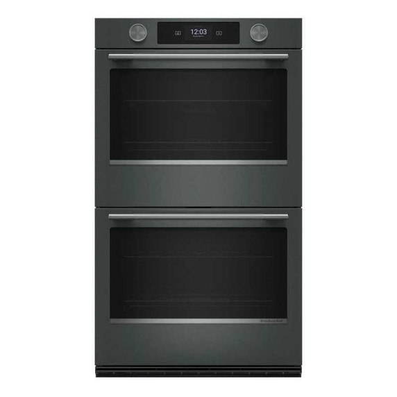 Kitchenaid® 30-inch Smart Electric Double Wall Oven with Intelligent Cooking Camera - Juniper KOED930SJP