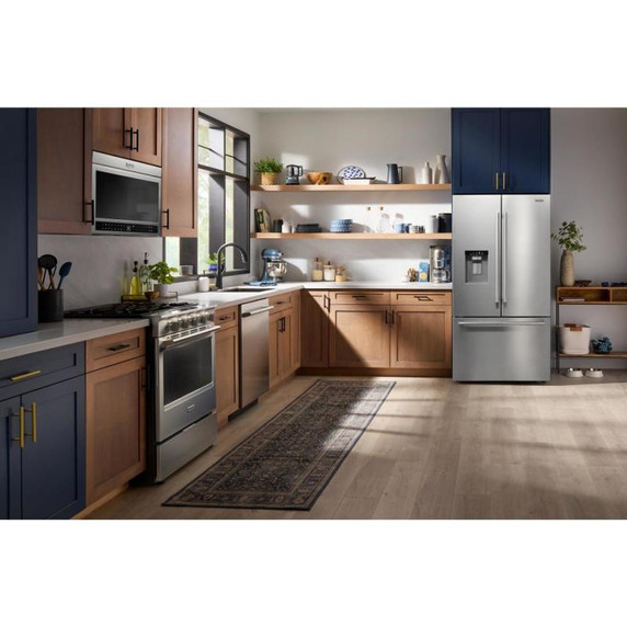 Maytag® 30 Cu. Ft. XL Capacity French Door Bottom Mount Refrigerator with In-Door-Ice® Dispensing System MRFF5336TZ