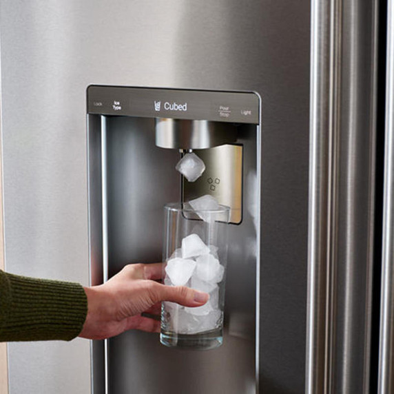 Kitchenaid® Counter-Depth French Door Refrigerator with Intelligent Auto Fill KRFC536SPS
