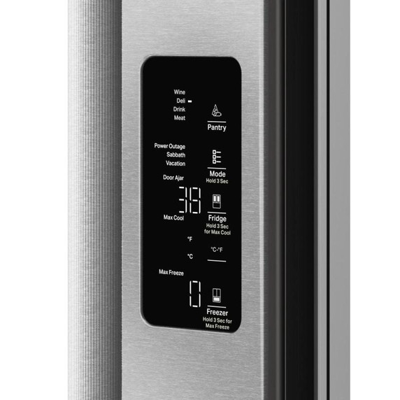 Kitchenaid® Counter-Depth French Door Refrigerator with Intelligent Auto Fill KRFC536SPS