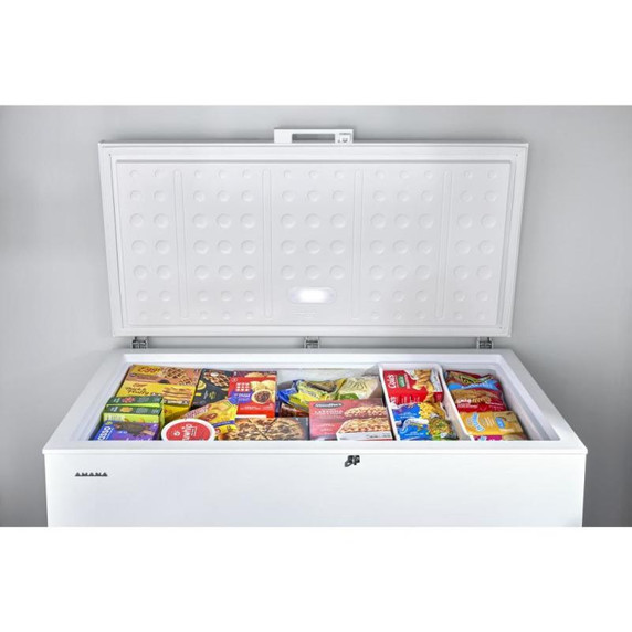 Amana® 16 Cu. Ft. Chest Freezer with Up-Front Temperature Control System AZCC2316TW