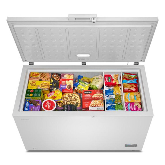 Amana® 16 Cu. Ft. Chest Freezer with Up-Front Temperature Control System AZCC2316TW
