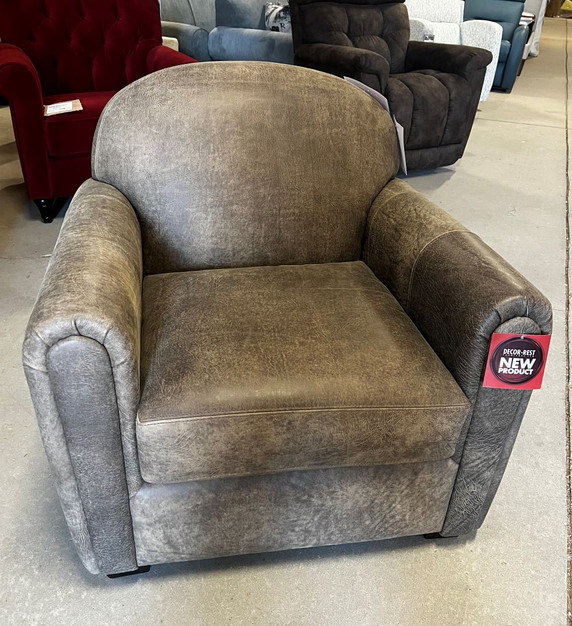 Decor-Rest rustic style leather club chair