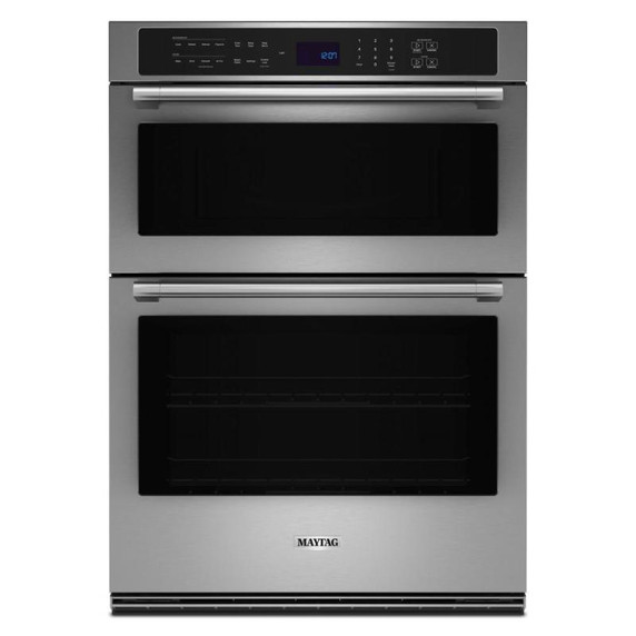 Maytag® 30-Inch Wall Oven Microwave Combo with EvenAir™ True Convection System - 6.4 Cu. Ft. MOEC4030TZ